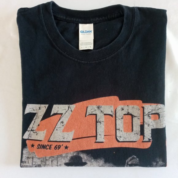 ZZ TOP Tres Hombres 2018 Tour black Tee Size Large - Picture 7 of 8